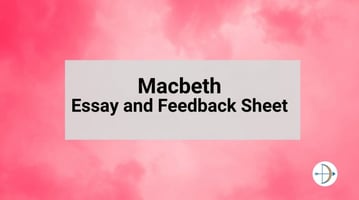 macbeth essay sentence starters