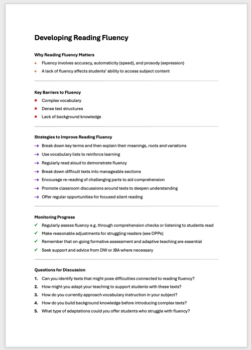 Image - Developing Reading Fluency